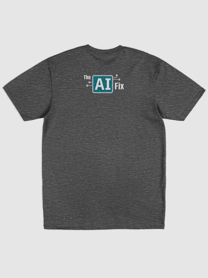 The AI Fix T-shirt (front and back logo) product image (2)