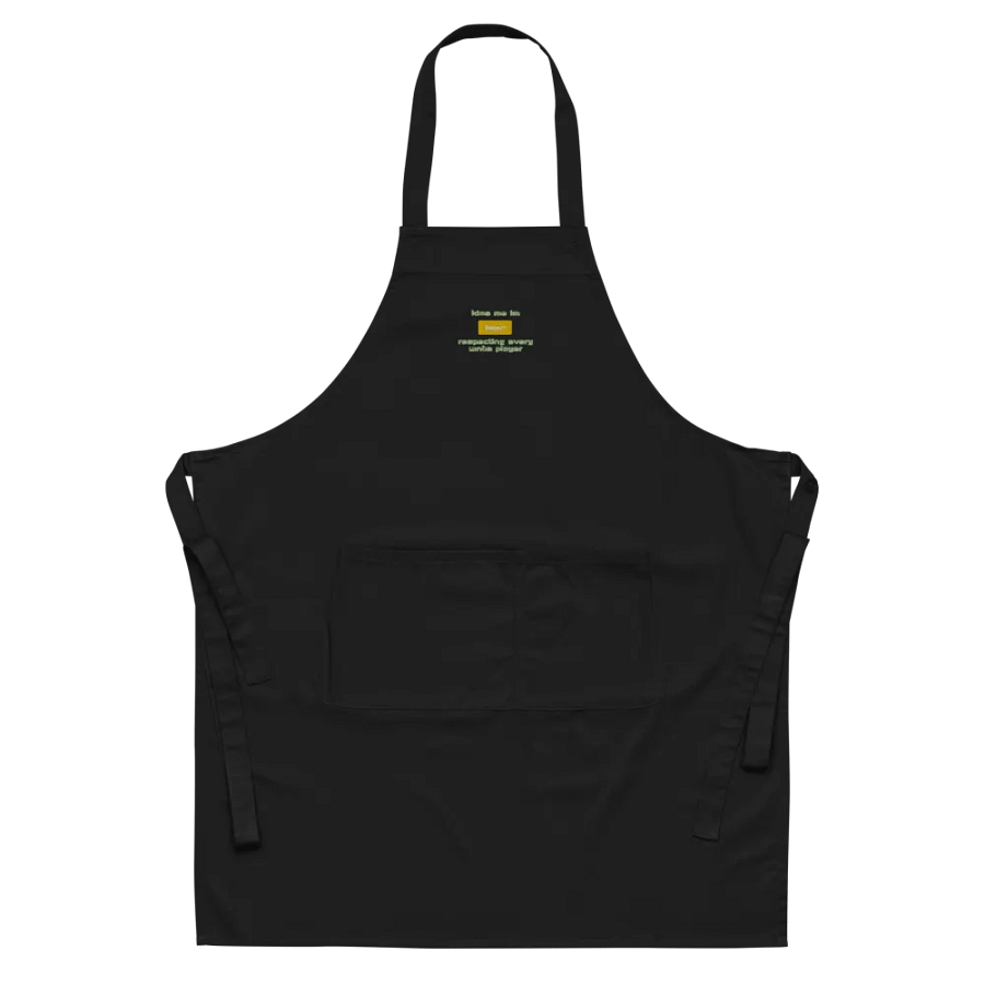 kiss me im respecting every wnba player apron product image (6)