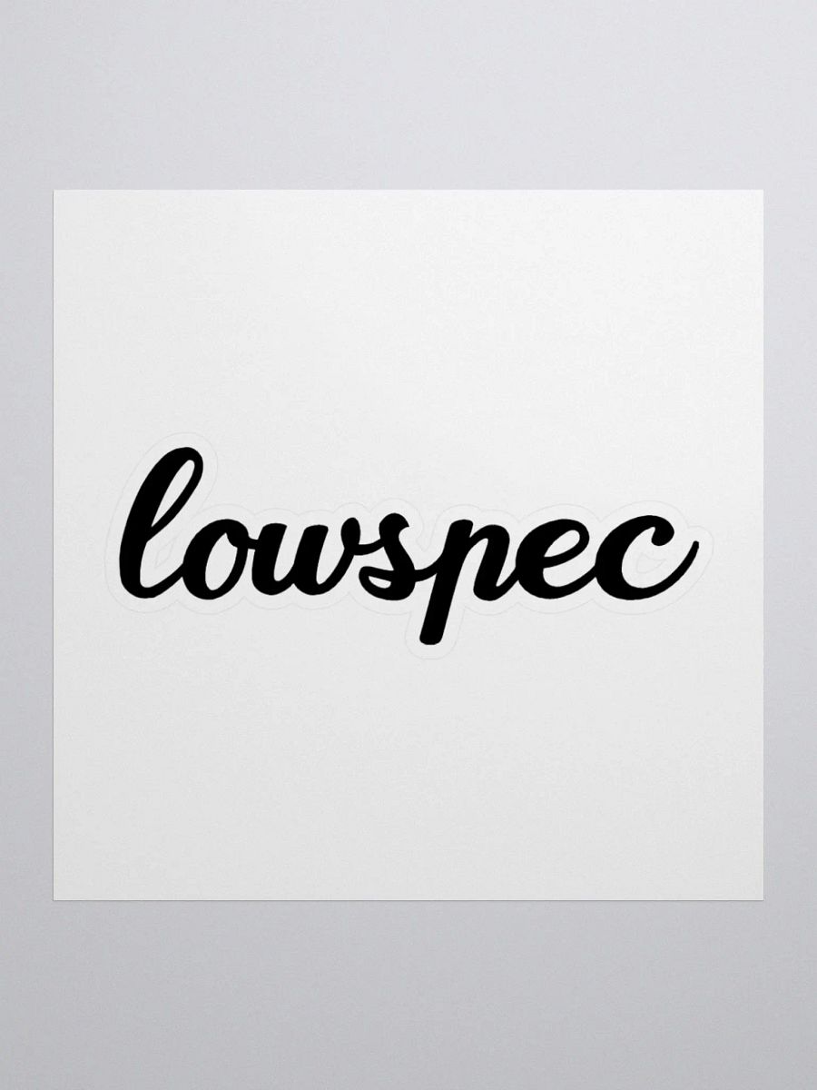 lowspec 3