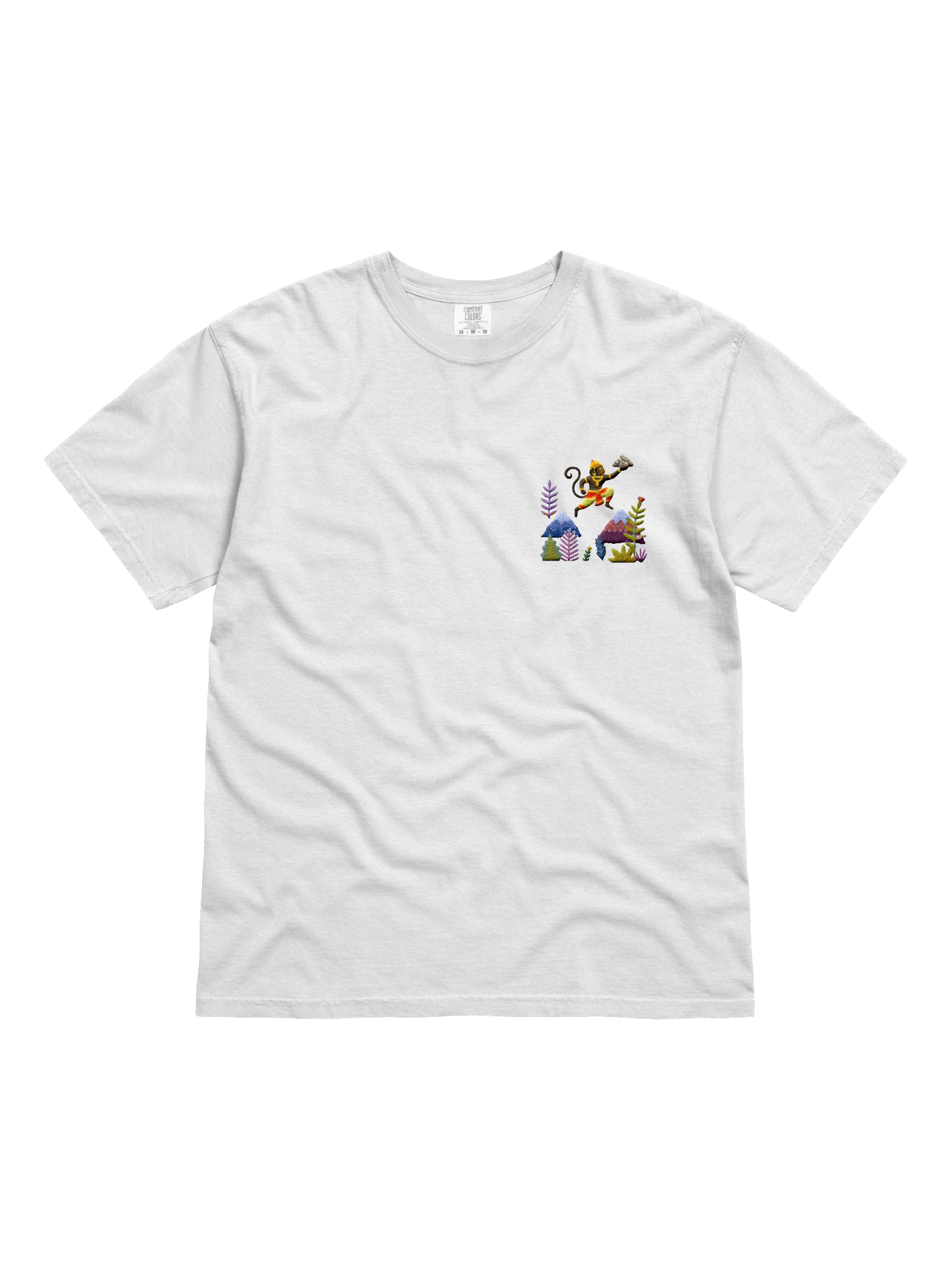 Om Hanumate Namaha - The Devotion of Strength (WHITE) product image (2)