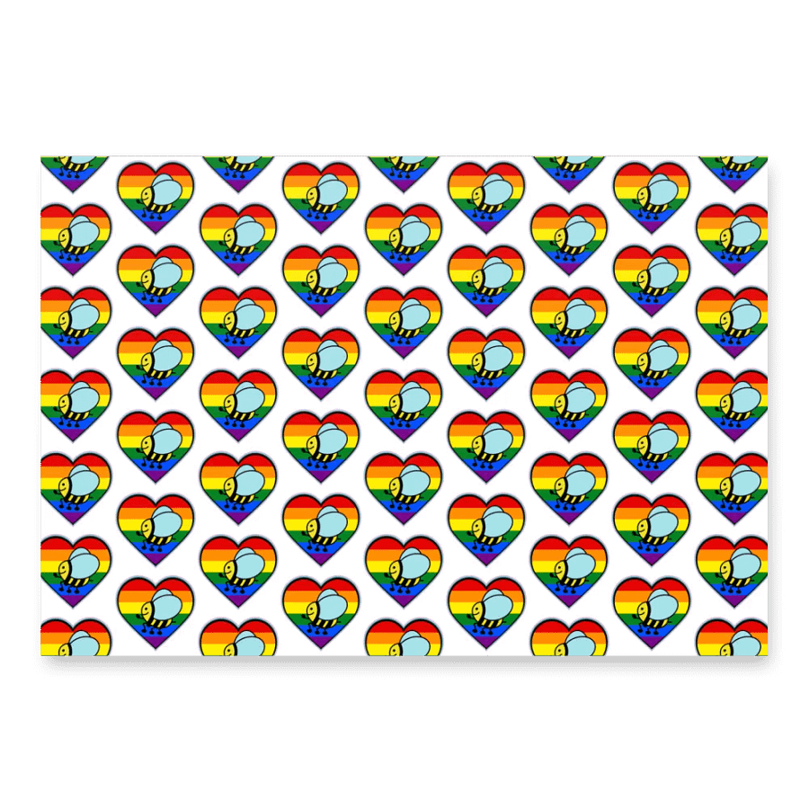 Bee Festive Giftwrap product image (5)