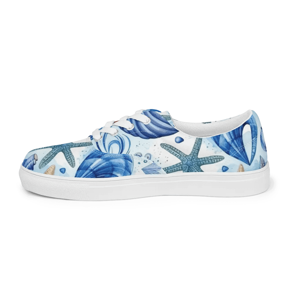 Seashell Serenade Canvas Sneakers product image (5)