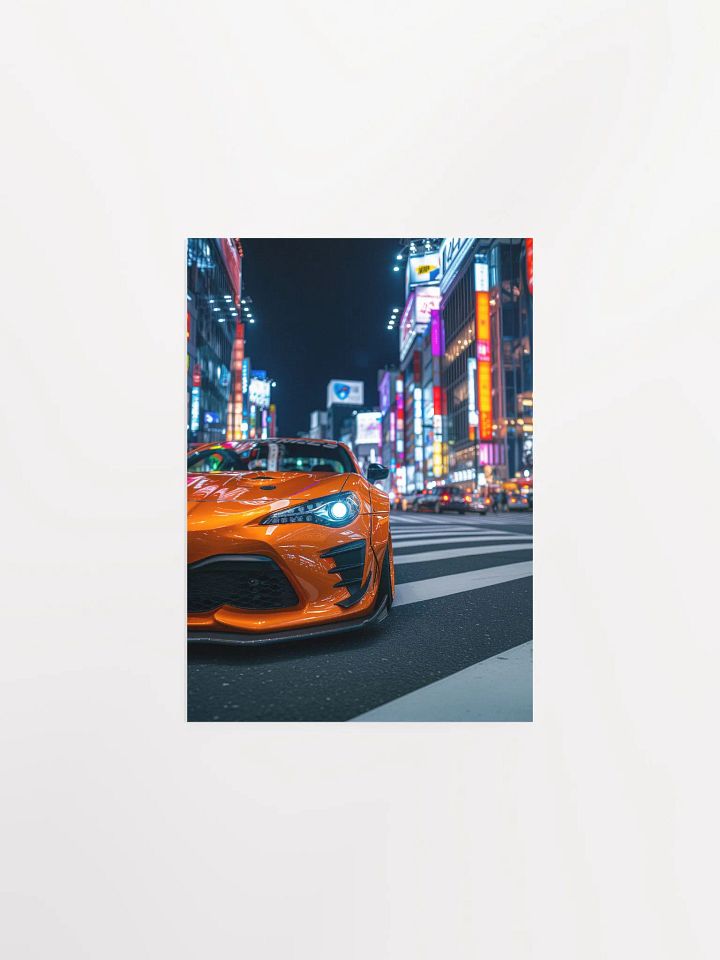 Toyota 86 JDM Style in Tokyo Poster product image (8)