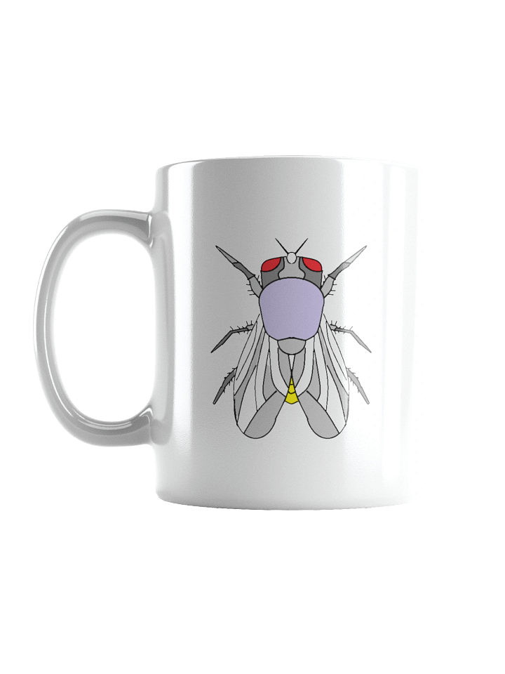 Symmetrical Insect Art White Glossy Mug product image (2)