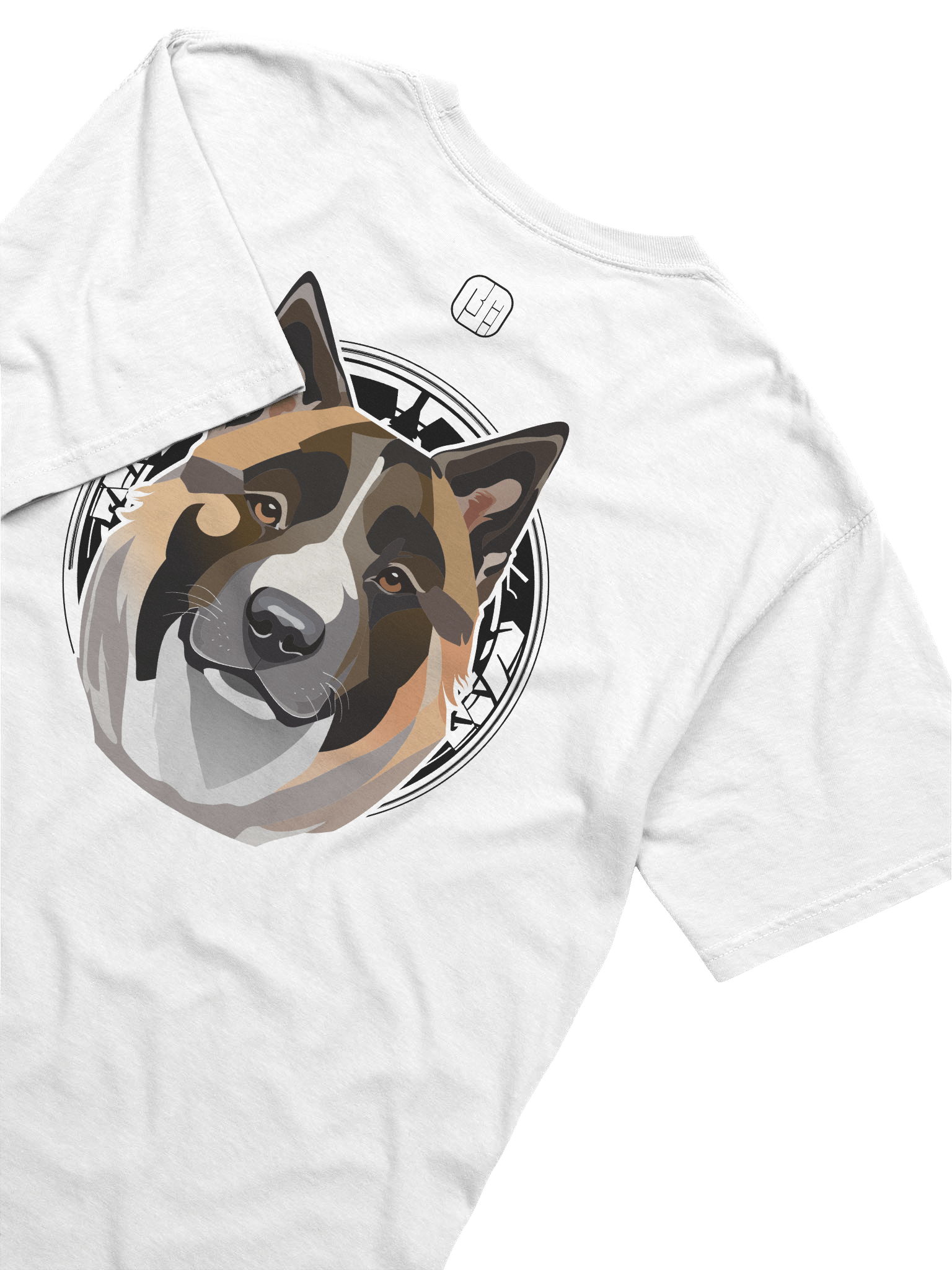 BWN American Akita Shirt WHT - AKITA product image (2)
