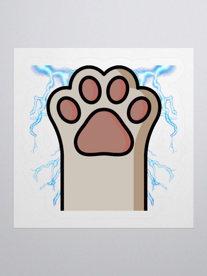 Lightning paw Sticker product image (2)