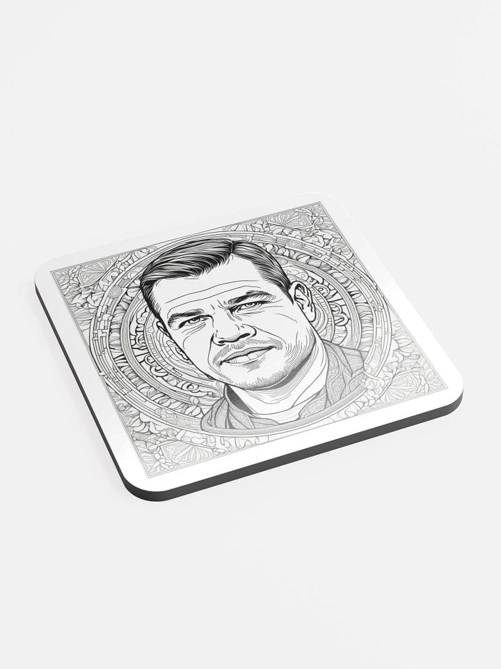 Eco Chic: Illustrated Cork Coaster product image (2)