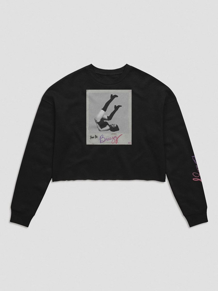 Breezy Polaroid Cropped Sweater! product image (1)