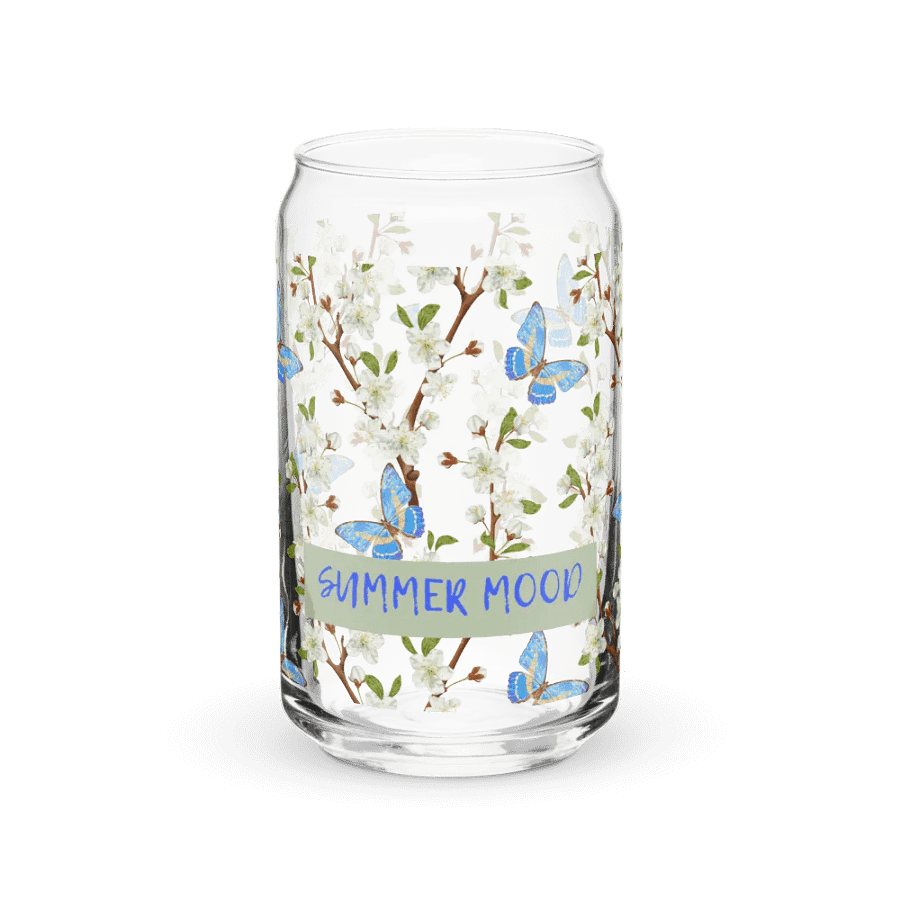 Pattern Summer Mood Sipper Glass, product image (2)