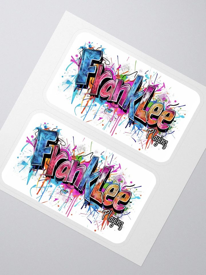 FrankLee Playing Graffiti Sticker - 2-pack product image (4)