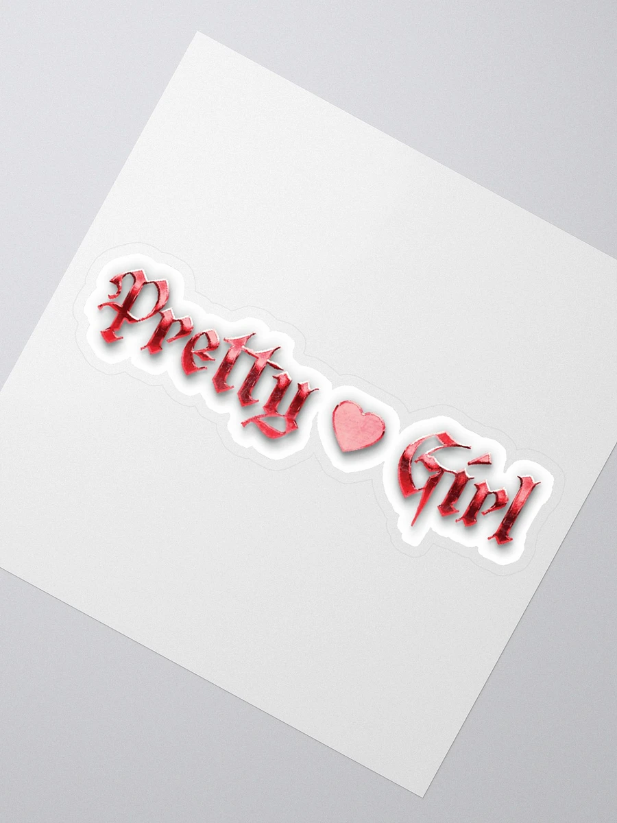 Pretty Girl Heart Sticker product image (2)