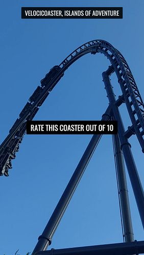 Ending the week with one of the big guns! The mighty Jurassic World: Velicoaster at Universal Orlando Resort 🎢

This coaster'...