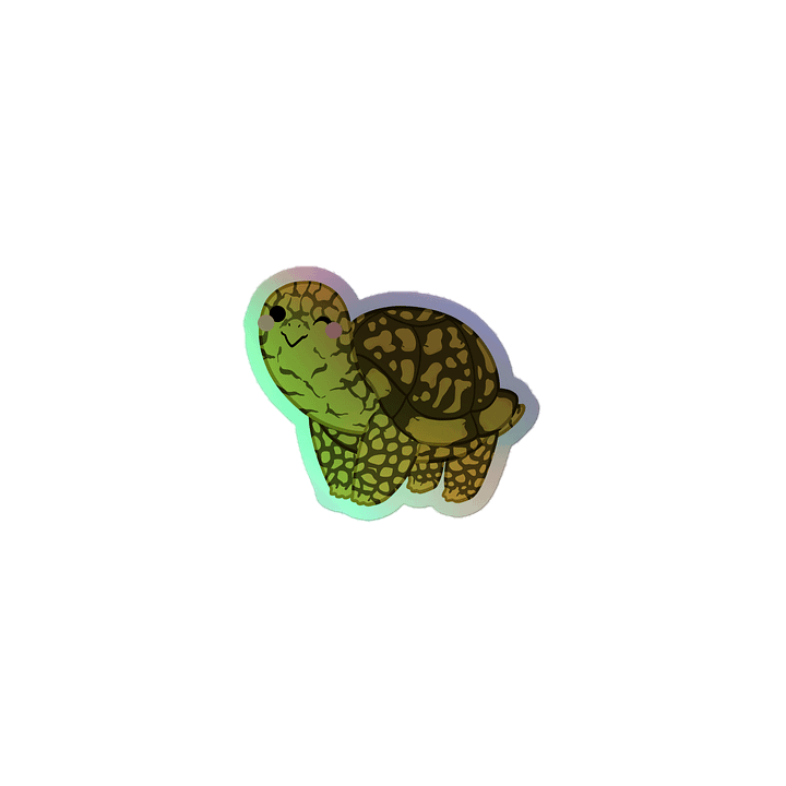 Holographic Turtle Paradise Sticker Sheet product image (1)