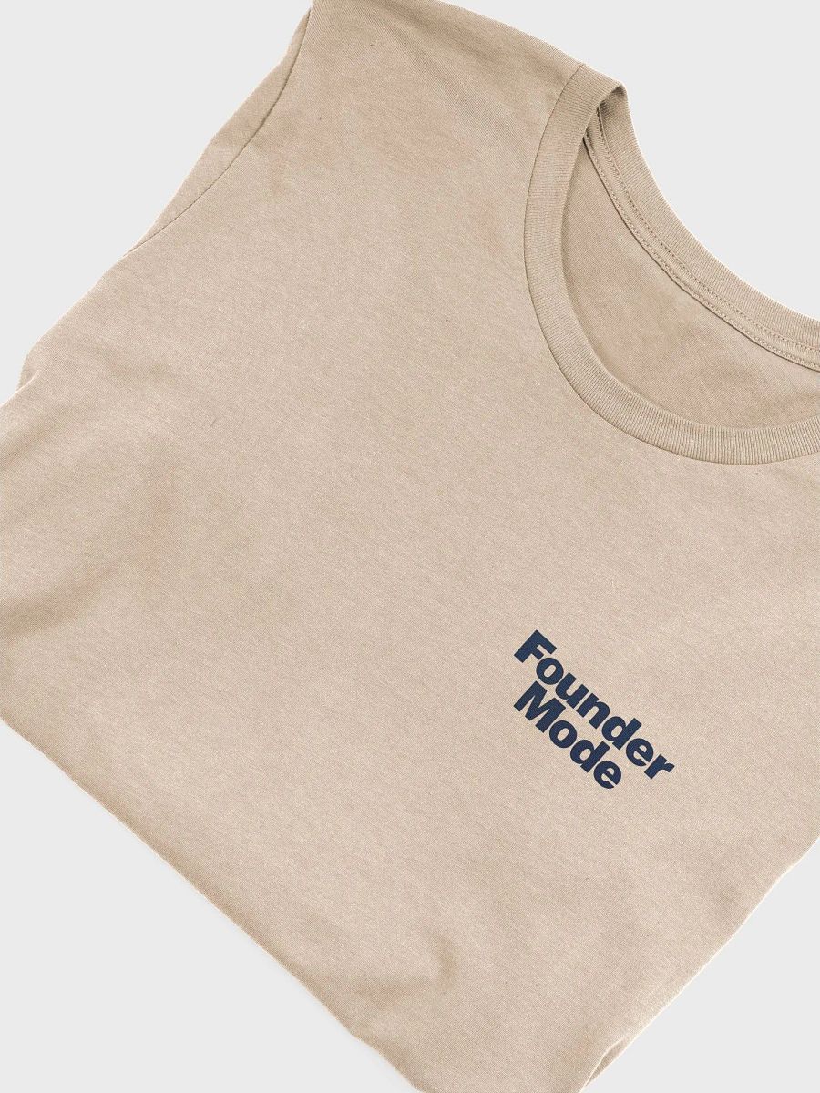 founder mode retro light t-shirt (100% cotton) product image (6)