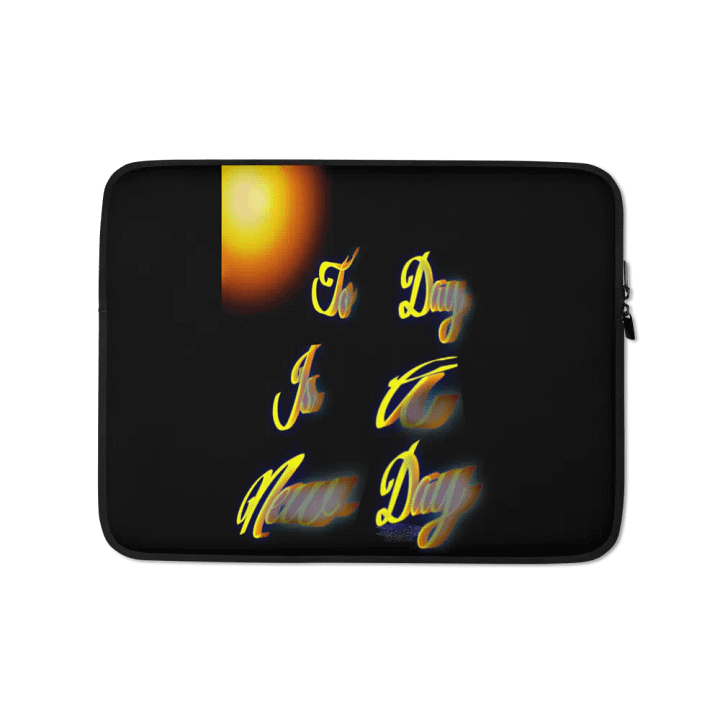 To Day Is a New Day Laptop Sleeve product image (1)