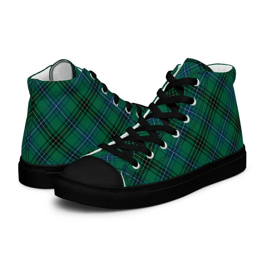 Henderson Tartan Men's High Top Shoes product image (8)