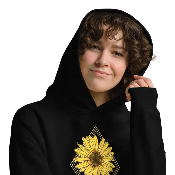 Helianthus Sunflower Unisex Premium Oversized Hoodie product image (2)
