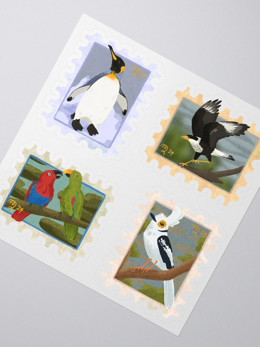 Bird Stamp Stickers Set 03 – Birbfest 2024 product image (2)