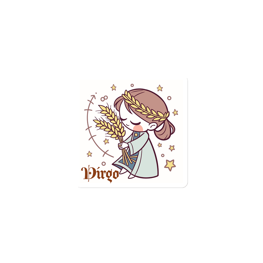 Cosmic Virgo Die-Cut Magnet product image (1)