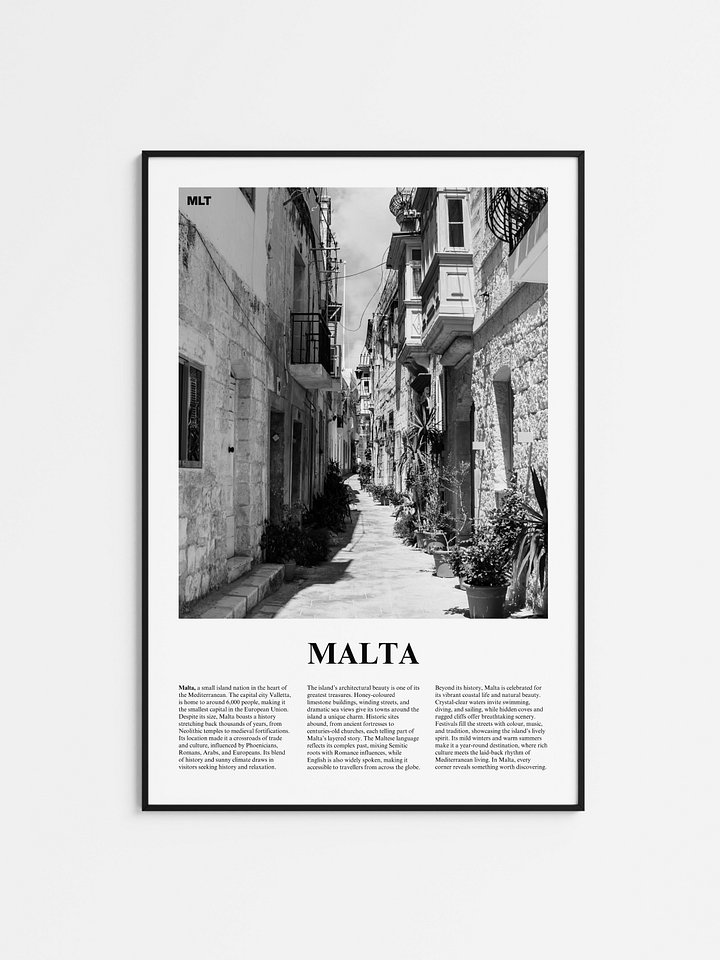 Malta 03 Newspaper Poster product image (1)