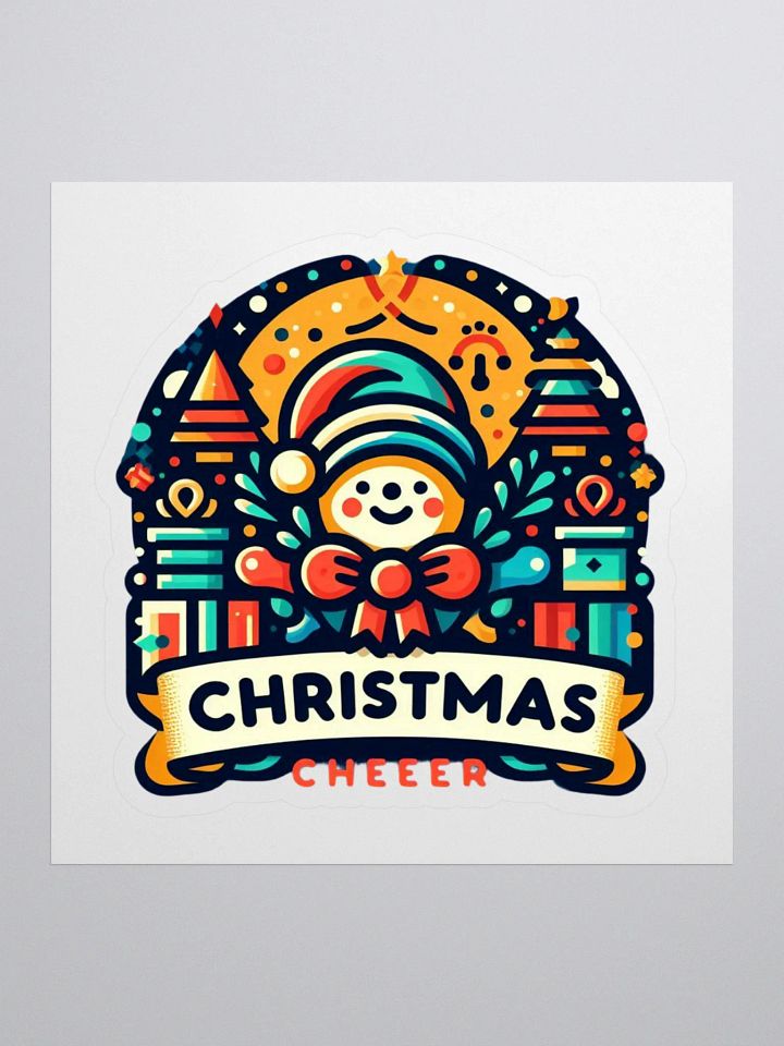 Cheery Christmas Kiss Cut Stickers product image (1)