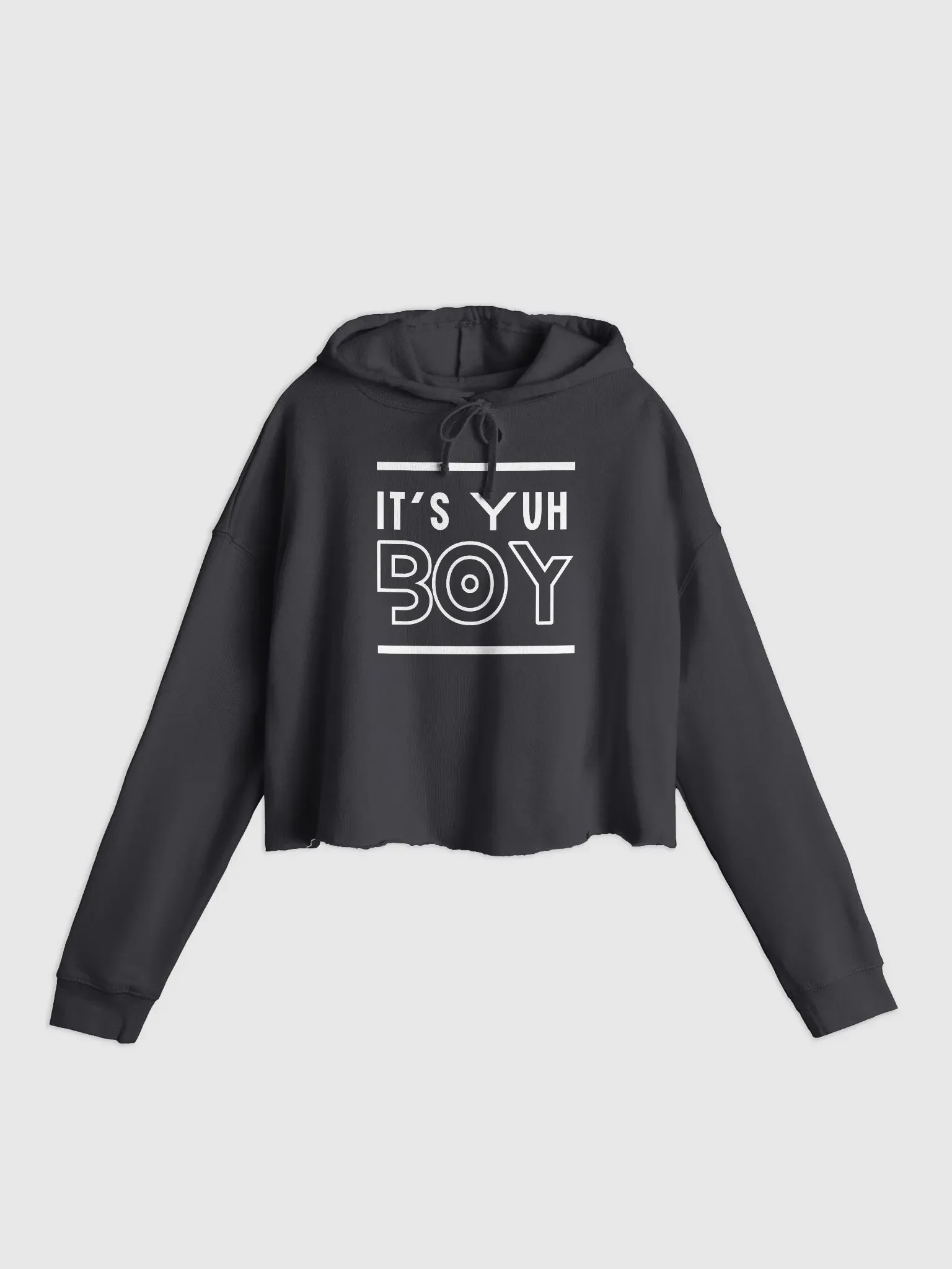 It's Yuh Boy Lightweight Cropped Hoodie product image (1)