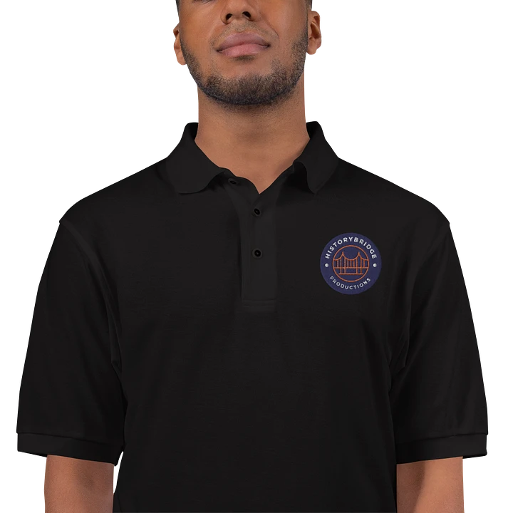 HistoryBridge Logo Embroidered Polo product image (14)