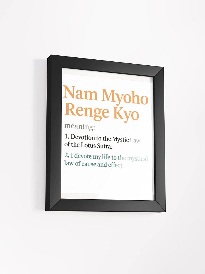 Devotional Nichiren Buddhism Wall Art product image (17)