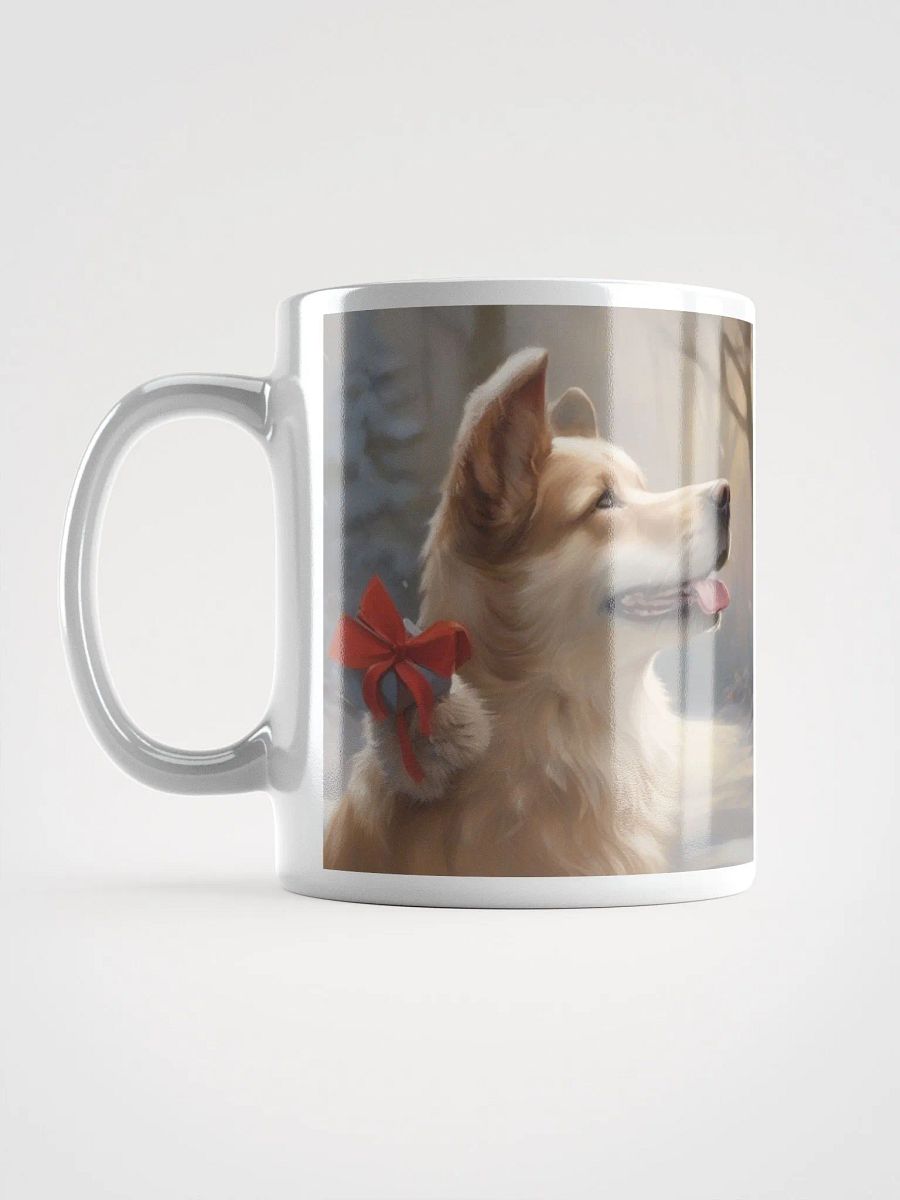 548-Mugs with Dog-Mugs, White Glossy Mug-Ceramic--Furry Festivity: A Magical Christmas Companion product image (4)