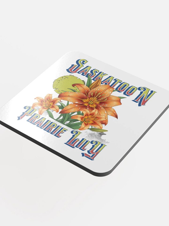 Saskatoon Prairie Lily Coaster Set product image (1)