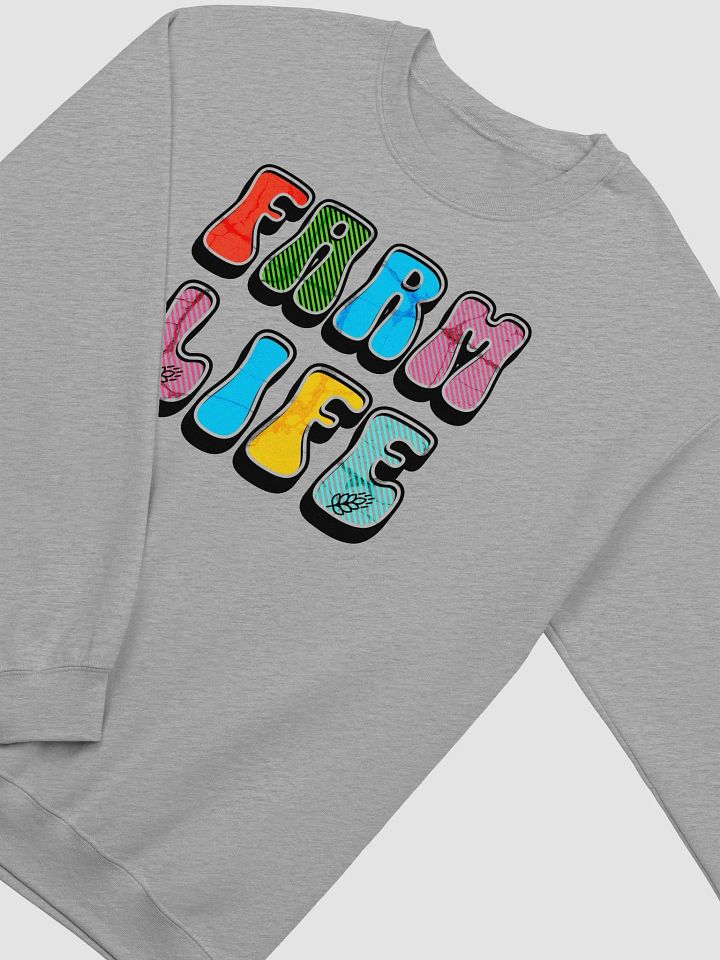 Farm Life Colorful Crewneck Sweatshirt product image (2)