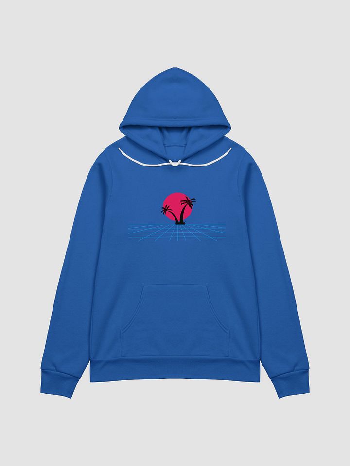 Retro-Futuristic Sunset Hoodie product image (1)