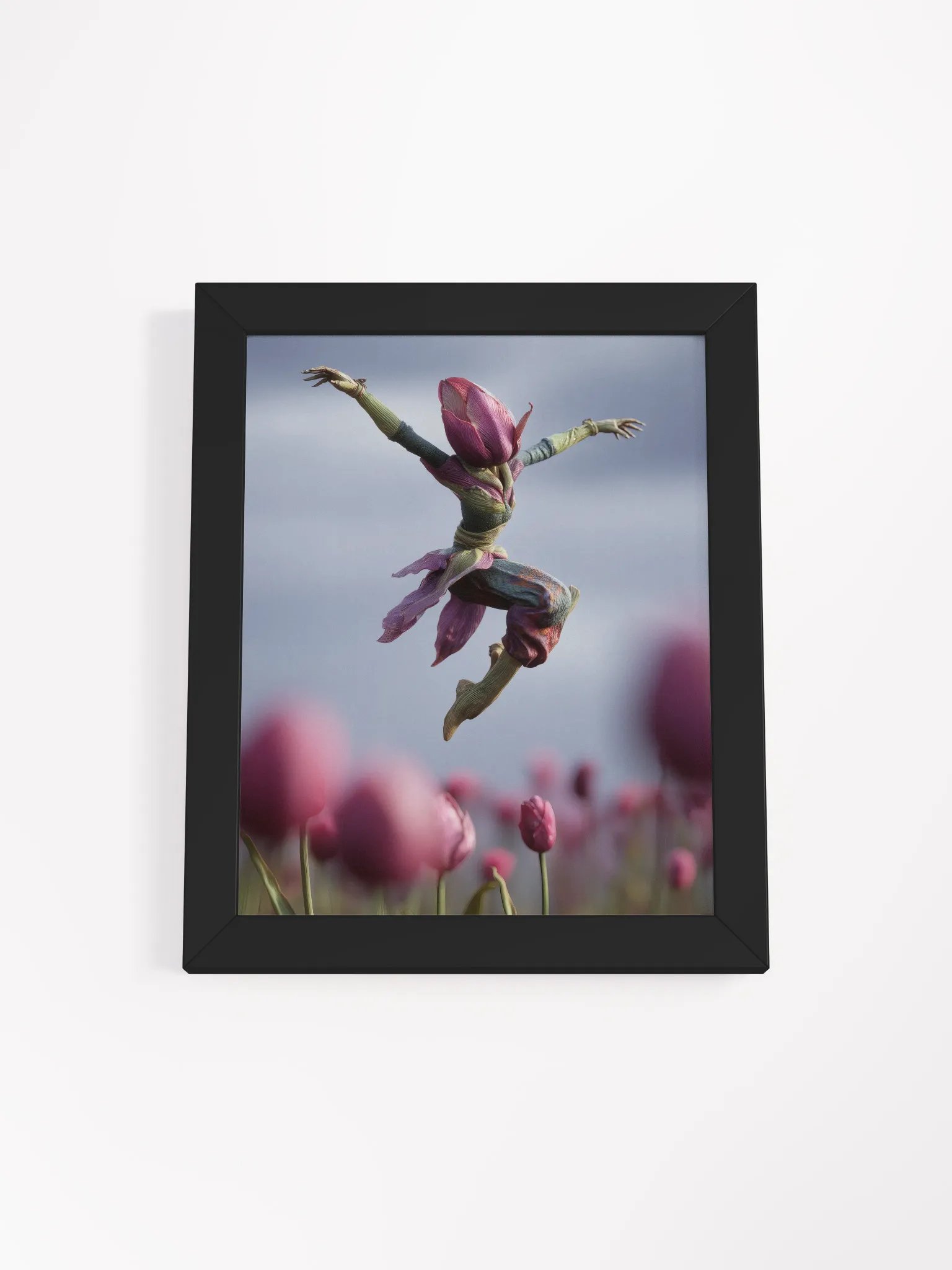 Tulip Fairy in Flight Framed Matte Poster product image (4)