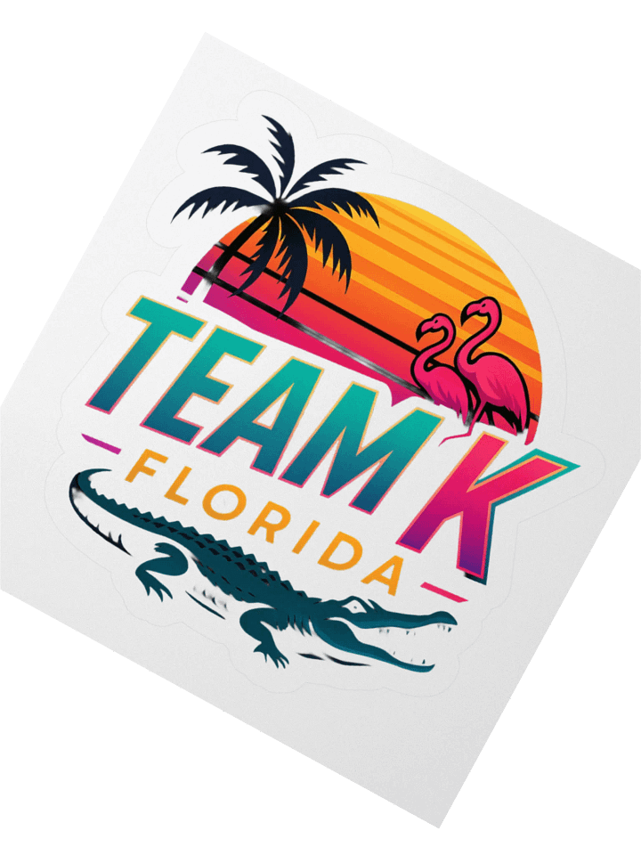 Team K Florida STICKERS product image (5)