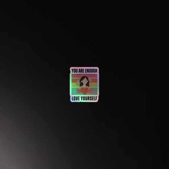 Heartfelt Blooms Holographic Sticker Sheet product image (4)