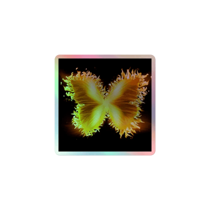 Phoenix Fire Holographic Sticker product image (1)