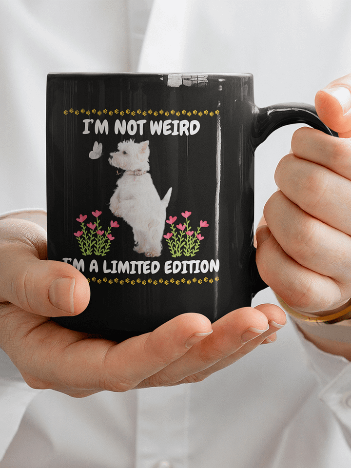 I am not weird Terrier Lover Coffee Mug product image (2)
