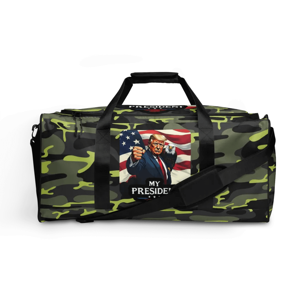 Duffle Bag: Trump, My President, with Eagle product image (1)