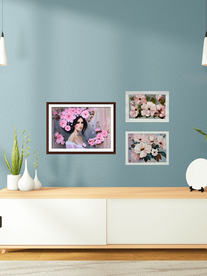 Blushing Beauty Among Blossoms product image (2)