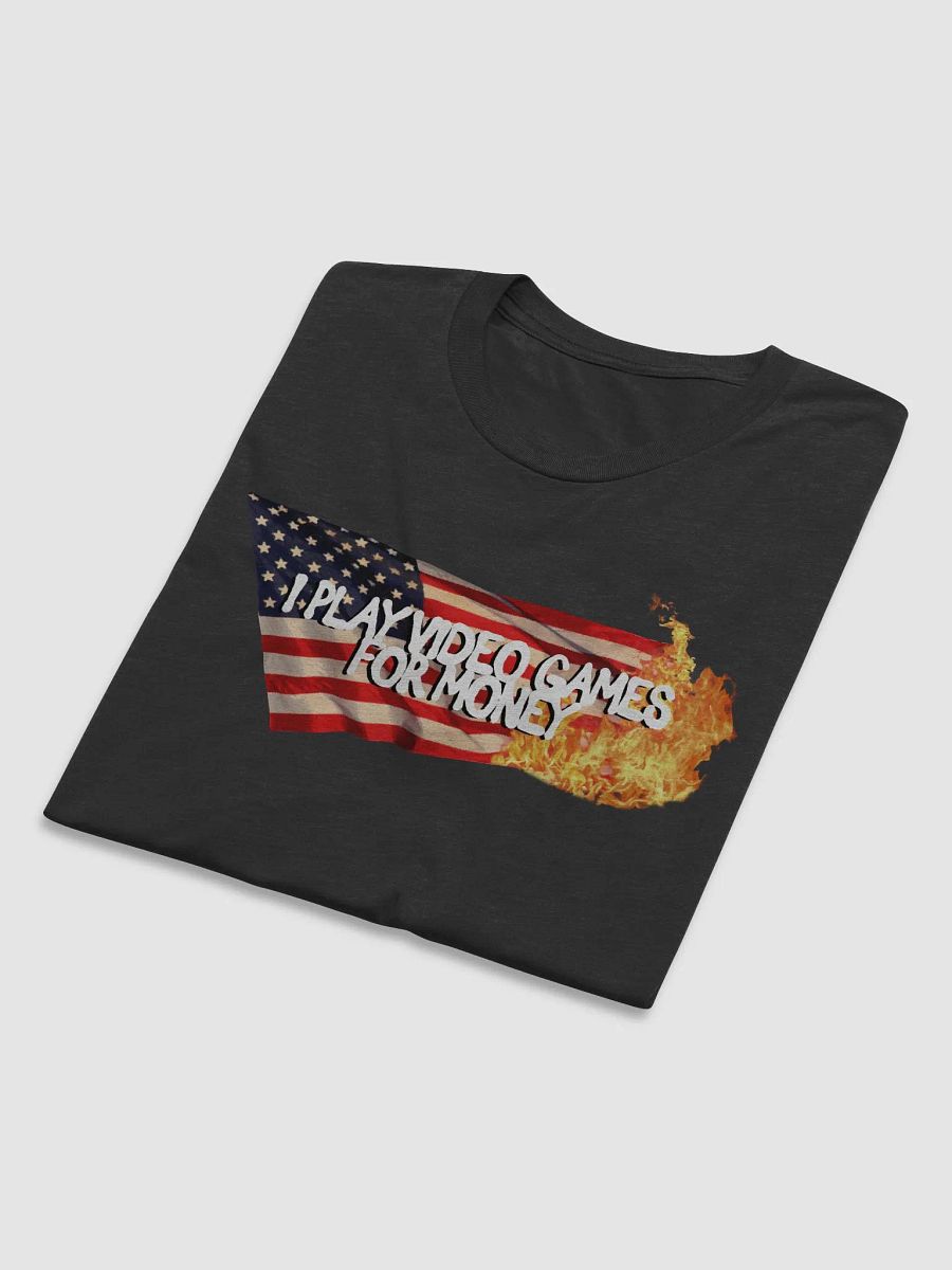 I PLAY VIDEO GAMES FOR MONEY T-SHIRT [BLACK] product image (5)
