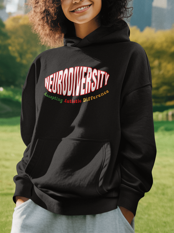 Neurodiversity, Accepting Autistic Difference Lane Seven Pullover Hoodie product image (1)