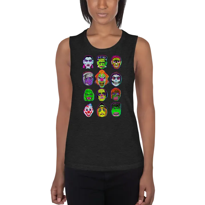 Horror Icons Women's Active Tank Top product image (2)