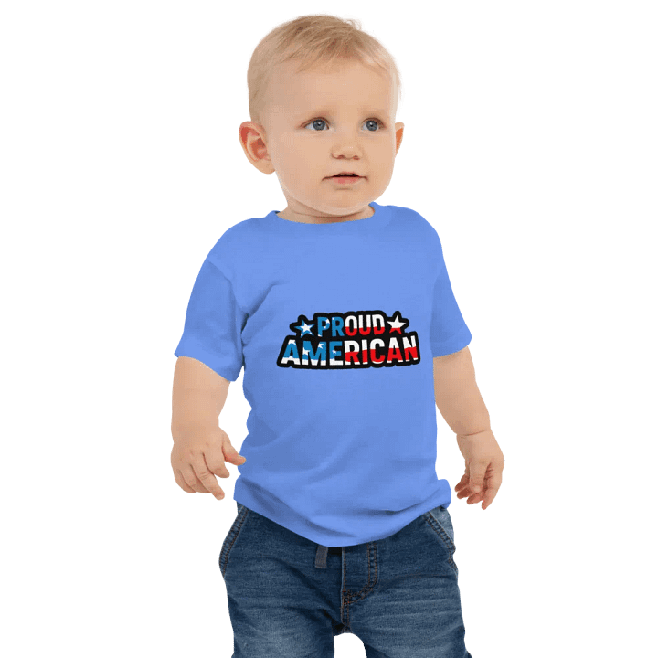 Baby T-Shirt: Proud American product image (4)