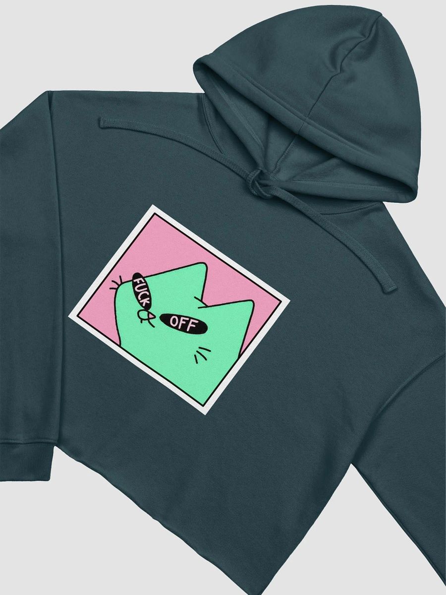 Bitchy Cat Sunglasses Crop Hoodie product image (22)