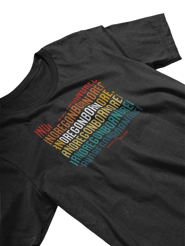 OregonBorn Vintage Sunset T-Shirt product image (2)