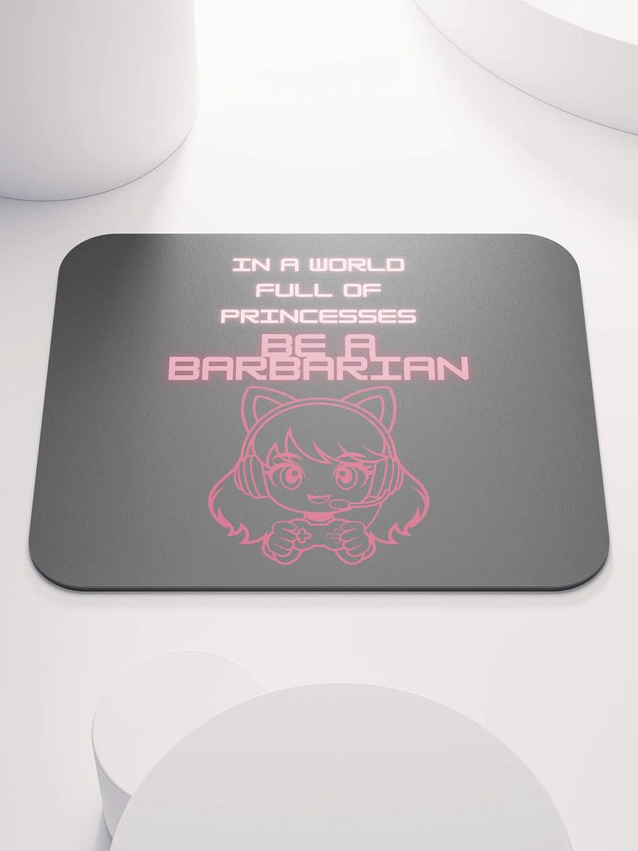 🎮 Gamer Girl Mouse Pad – Precision, Power & Pink Vibes! 💖 product image (2)