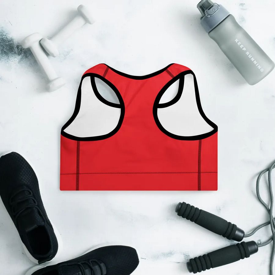 Crimson Comfort Padded Sports Bra product image (6)