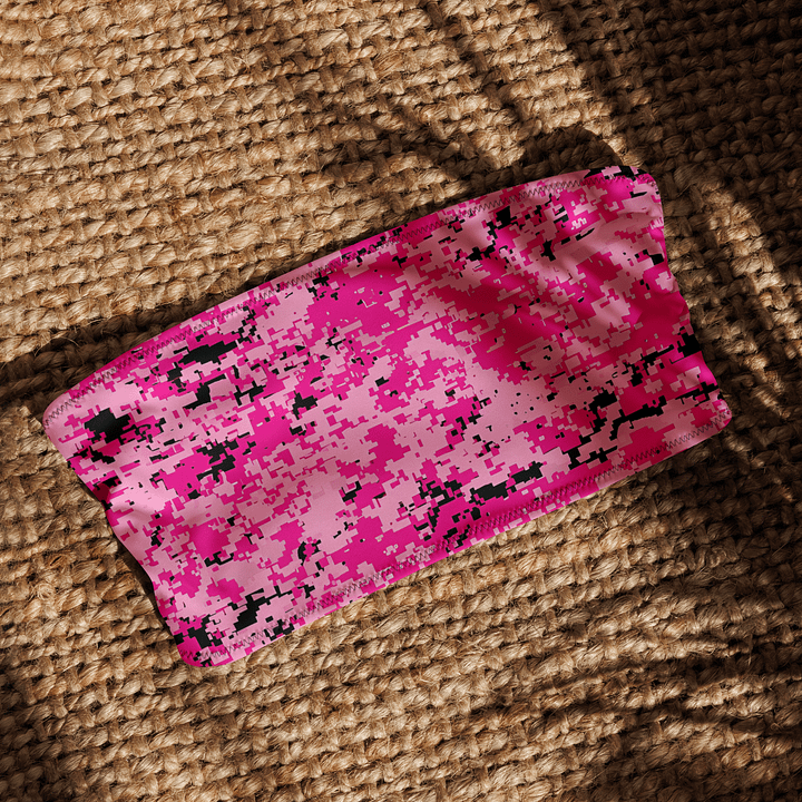 Eclectic Camo Dreams Bandeau Bikini Top product image (2)