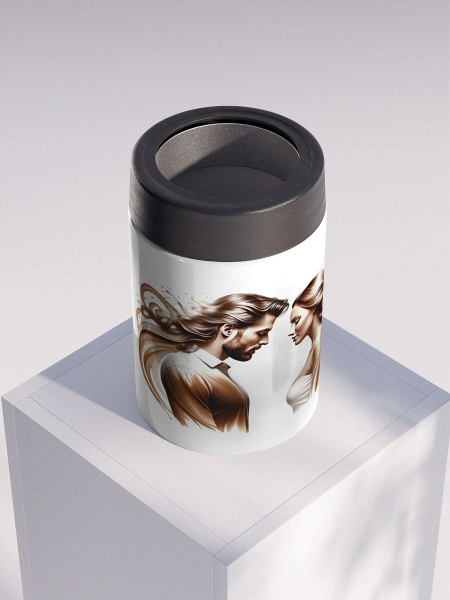 Ethereal Embrace Stainless Steel Koozie product image (4)