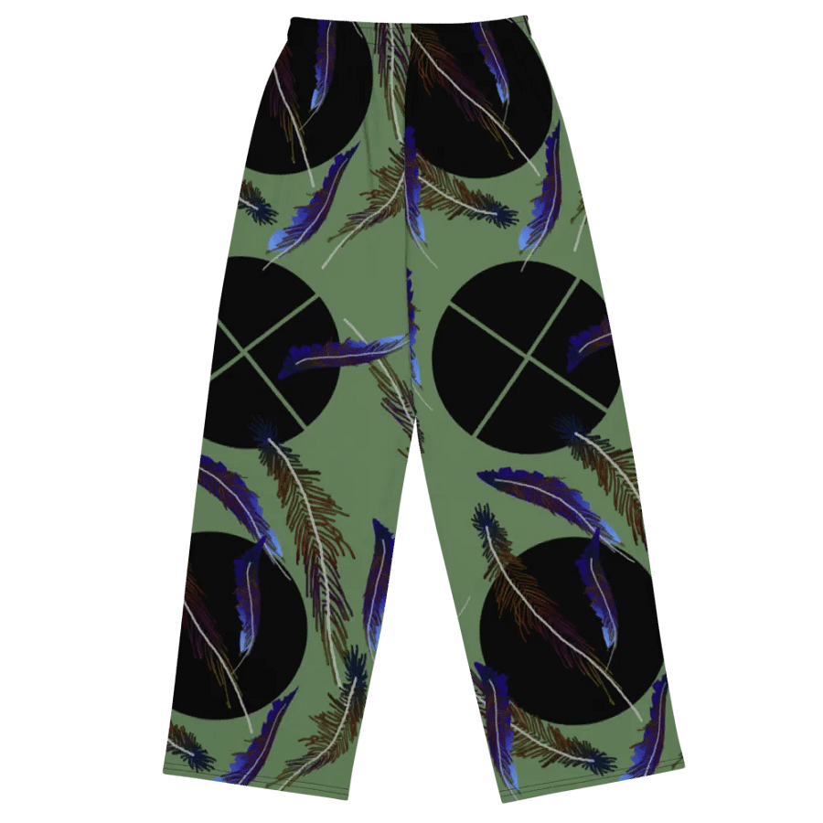 Feathers and Polkadots Wideleg Pants product image (1)